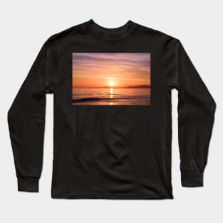 Dreamy Ocean Sunset Long Sleeve T-Shirt